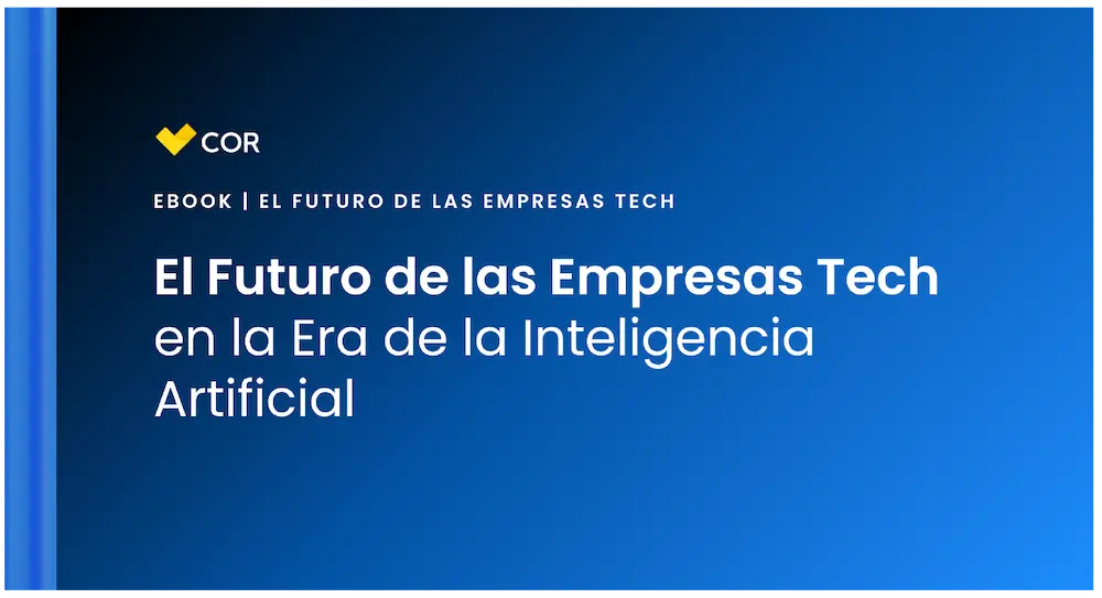 Mockup del eBook El futuro de las empresas tech