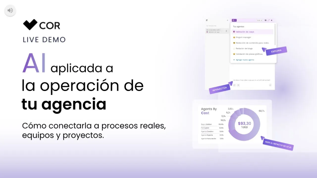 Live Demo · Agencias