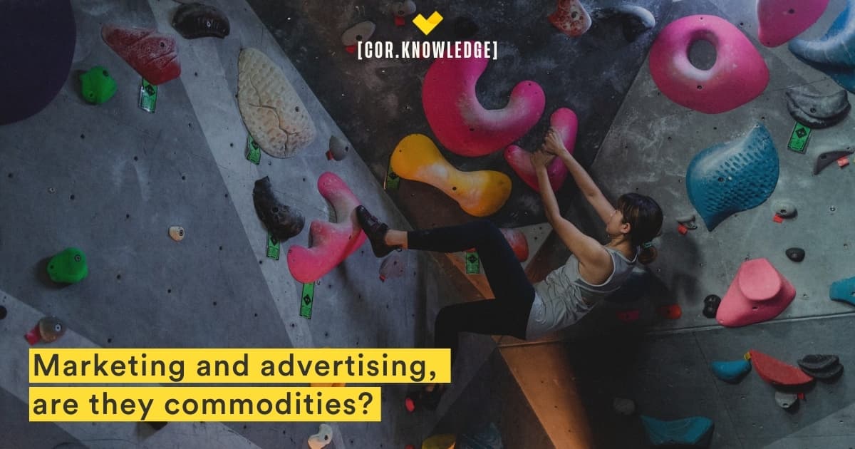 Marketing and Advertising, Are They Commodities?