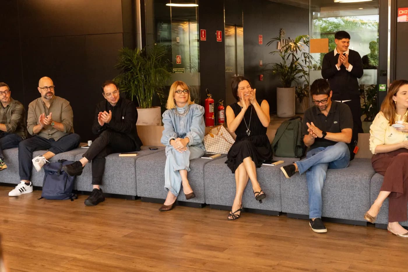 Participantes aplaudindo durante o Business Club SP
