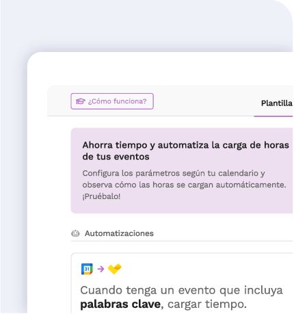 Automação do registro de tempo
