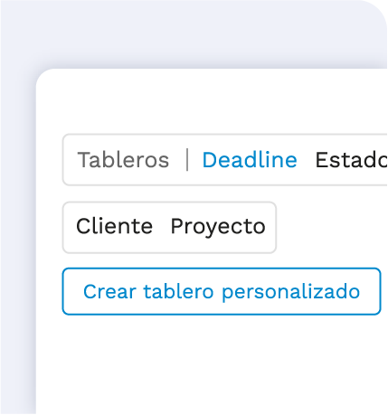 Personalize seu fluxo de trabalho e agrupe as tarefas como preferir