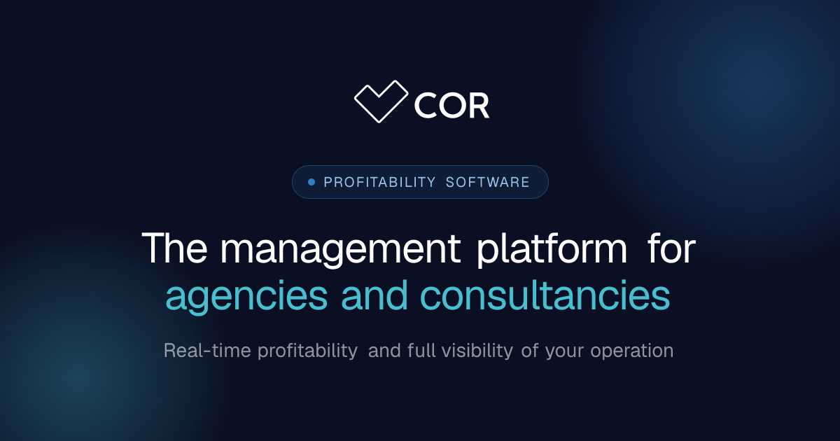 COR website preview